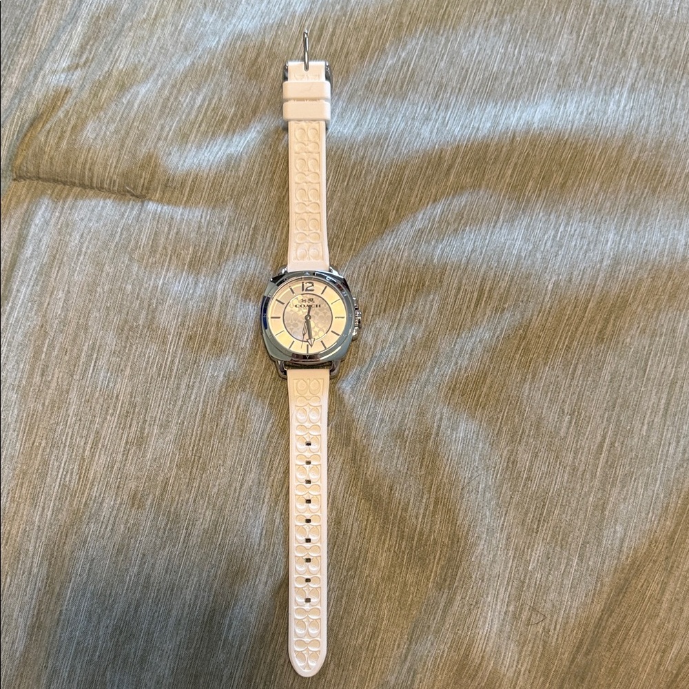 Coach White Wearable Watch